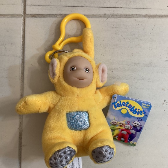 Vintage TeleTubby Laa-Laa keychain 90’s - Picture 2 of 7